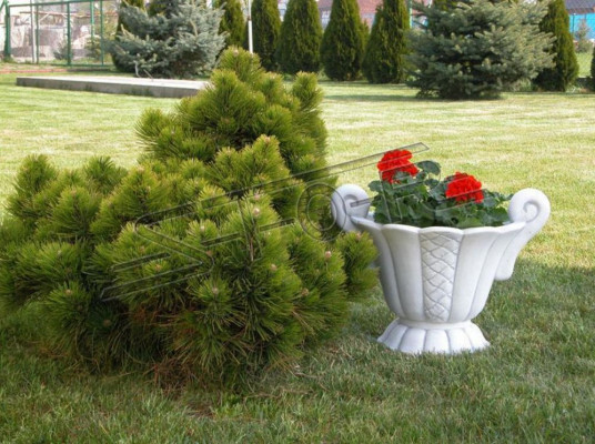 Design flower pot top plant decorative bucket vessel figure pots face sculpture