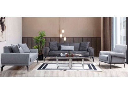 Gray sofa set complete e couch set upholstered sofa fabric sofa sofa