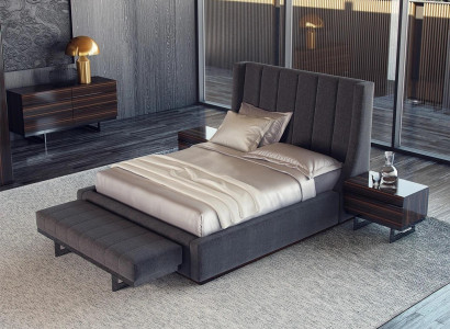 Design Complete 5-piece Bedroom Luxury Furniture Double Bed 2x Bedside tables