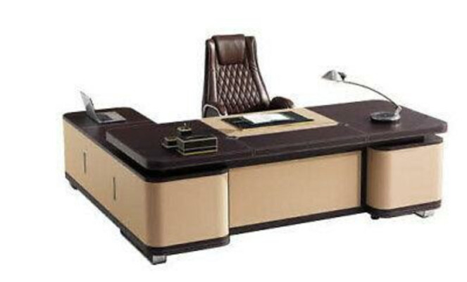 Design Luxury Furniture 2-piece Office Set Desk Filing cabinet Wardrobe