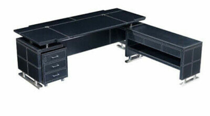 Design Luxury Furniture Office Set Corner desk Filing cabinet Cabinets 2pcs.