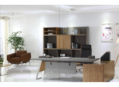 Corner desk office boss room furniture design decoration desks practice