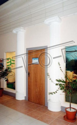 232cm Antique Column Columns Stone Sculpture Statue Roman Garden