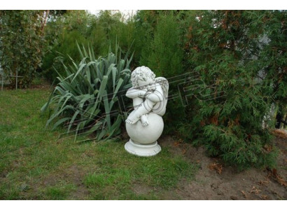 Angel Ball Statue Figure Figures Statues Sculpture Sculptures Garden