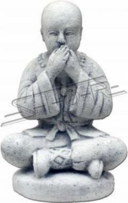 25cm Shaolin Kung Fu Figure Statue Fighter Figures Statues Sculpture