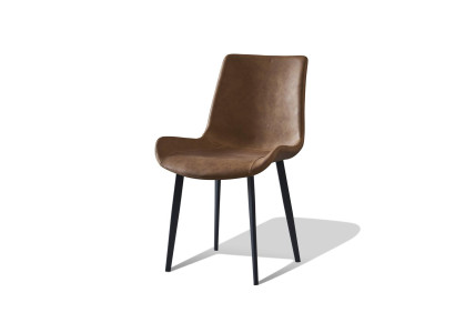 Dining room 1x Chair Real Chairs Seat Upholstery Lounger Designer Leather Armchair Modern