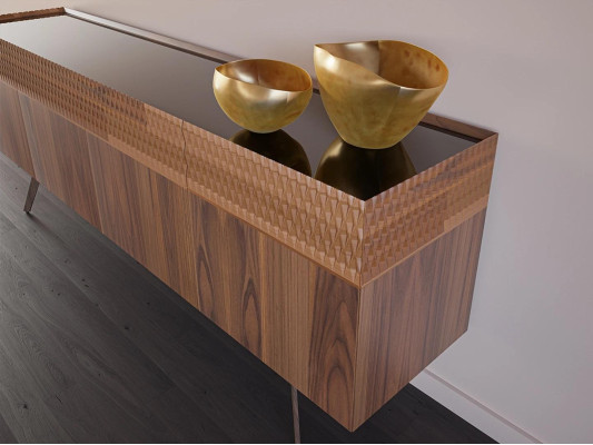Dining room sideboard modern furnishings luxury design wooden cabinet new