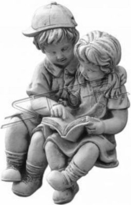 40 cm decorative sculpture design figure statue garden figures gray natural statues