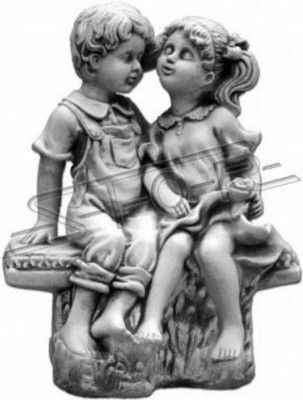 40 cm decorative sculpture design figure statue gray garden figures nature statues