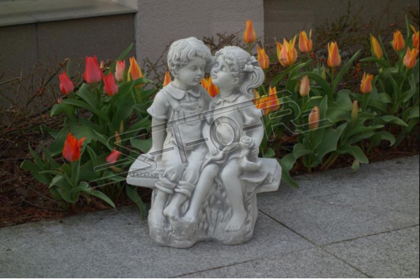 40 cm decorative sculpture design figure statue gray garden figures nature statues