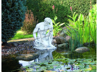 Fontainen Pond Figure Adam Statue Figures Sculptures Decorative Statues