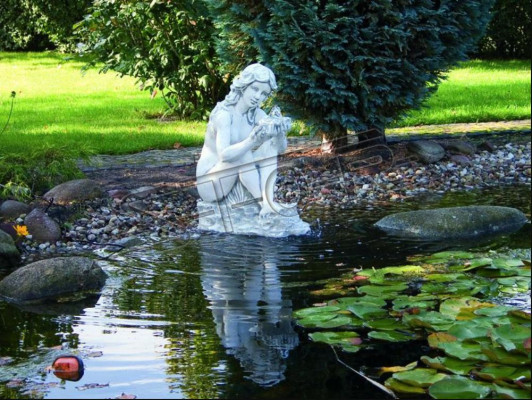 Fontainen Pond Figure Eva Statue Figures Sculptures Statues