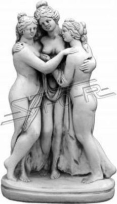 Woman 43cm Sculpture Design Figure Statue Garden Figures Statues