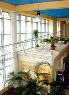 532 cm XXL Column Hall n Supports Columns Roman Statue Stand