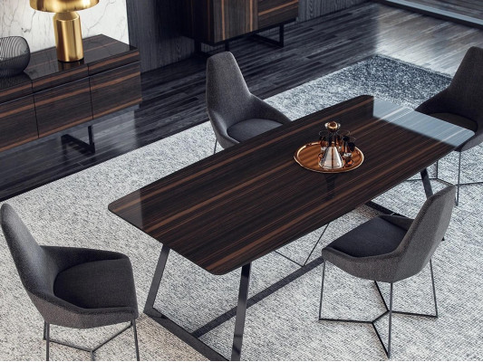 Luxury Dining table 4x Chairs Dining room Complete Set new Furniture Modern Design 5pcs