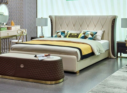 Double bed bed marriage bed design luxury luxur upholstered bed design bed leather beds
