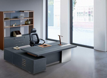 Luxury Furniture Office Set Corner desk Filing cabinet Cabinets Wardrobe