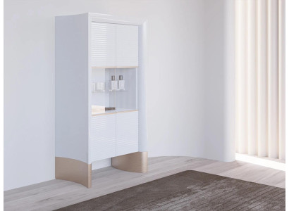 Luxury Furniture Display case Design Wooden Cabinet Dining room Showcases Glass new