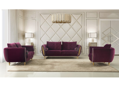 Sofa 3 Seater Sofas Couch Upholstery Suite Metal Design Modern Couches