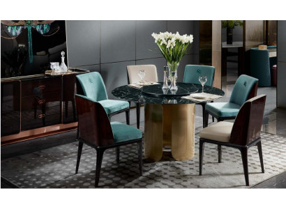 Chair Set Dining room HellBlue Chair 4x Armchair Modern Design Furniture Luxury Chairs