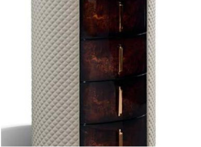 High Chest of Drawers Brown Luxury Wardrobe Modern Design Furniture Wood Chests of drawers Living room