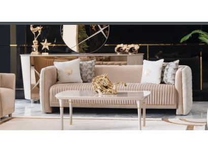 Three Seater Couch Upholstery Luxury Sofa Seat Sofas Room Furniture 3 Series Italy Design