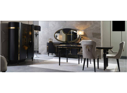 Table Wood Tables Modern Design Dining room Dining luxury table in Italian style