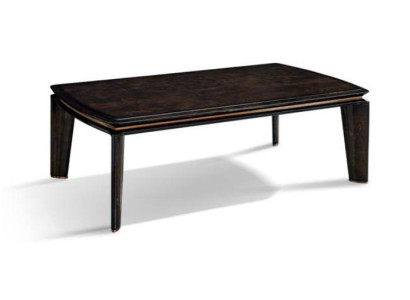 Coffee table Dark brown Wood Luxury Living room new Modern Design