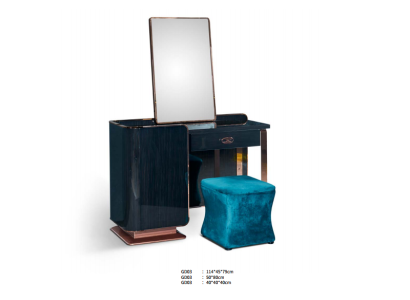 Stool Blue Textile Bedroom new Creative Modern Design Furniture Luxury Fabric