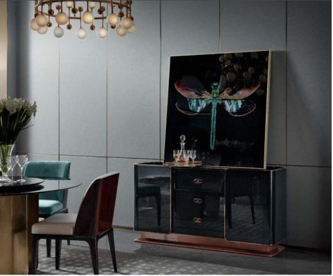 Chair Set Dining room HellBlue Chair 4x Armchair Modern Design Furniture Luxury Chairs