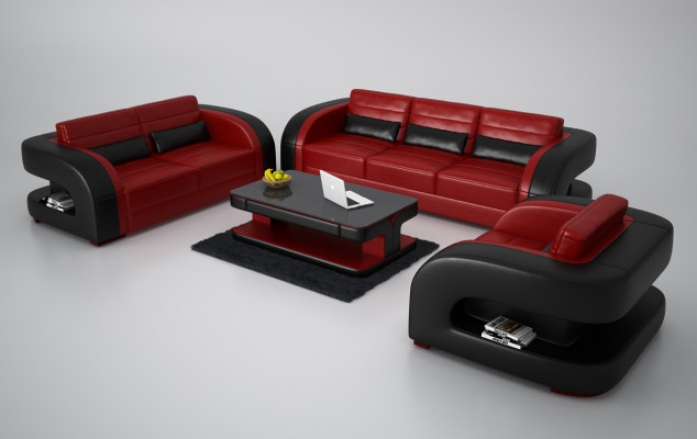 Sofa Sofa set 3+1+1 Seater Set Design Upholstery Couches Couch Modern