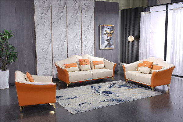 Sofa with Upholstery Leather Couch Seat Complete Set Modern Suite 3+2 Seater