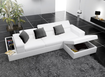 Corner Sofa Upholstery Couch Seat Corner Leather Sofa L-shape Living landscape