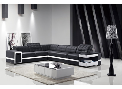 Designer Sofa Couch Corner sofa Upholstery Deco Suite Living landscape L-shape
