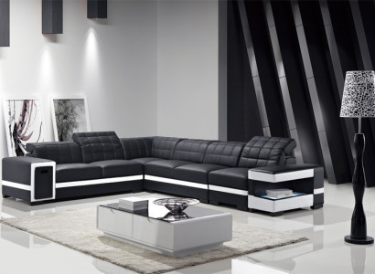 Designer Sofa Couch Corner sofa Upholstery Deco Suite Living landscape L-shape