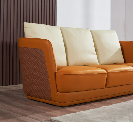 Sofa set 3+2 Seater Leather Sofa Couch Living landscape Suite Design