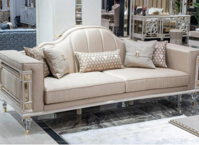 Three Seater Sofa 3 Seater Classic Couch Fabric Sofas Design Living room new