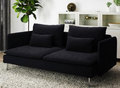 Two-seater Sofa 2 Seater Design Sofas Upholstery Modern Seat Fabric Textile Couch