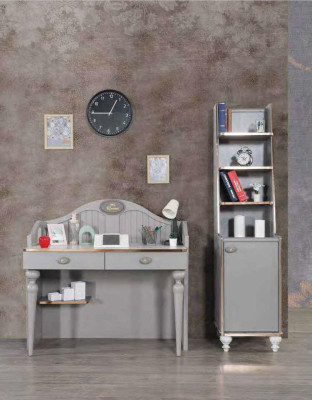 Youth Room Furniture Shelf Childrens room Table Country House Style Wood Desk new