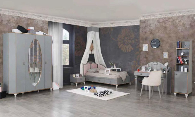 Youth Room Furniture Shelf Childrens room Table Country House Style Wood Desk new