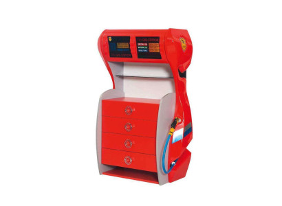 Gas Station Chest of drawers with drawers Childrens room Modern Furniture Shelf Wood Room