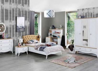 Childrens room Youth Room Bedroom Modern Complete Set new 5pcs