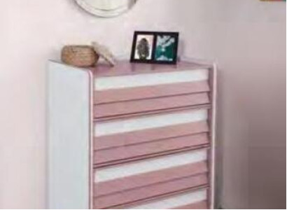 Childrens room Youth room Chest of drawers Children's cupboard Two-tone Furniture Girls new