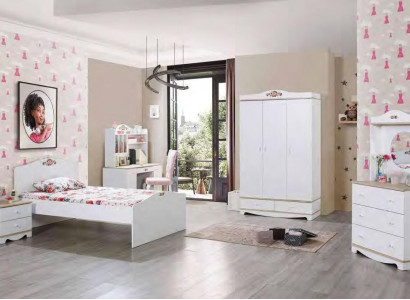 Childrens room youth room design bedroom luxury complete set 5 pieces