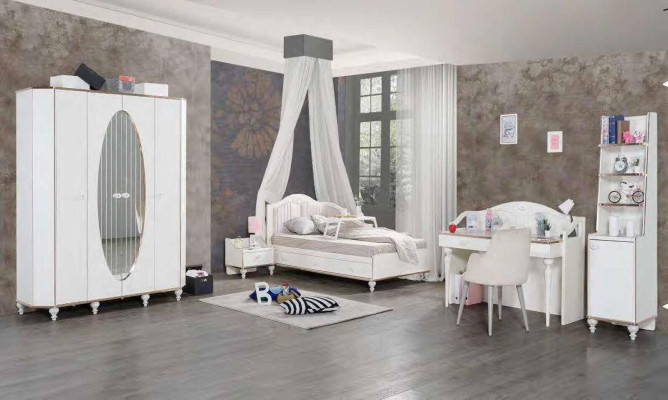 Bookshelf Desk Youth Room Furniture Shelves in the Children's Room 2pcs. set