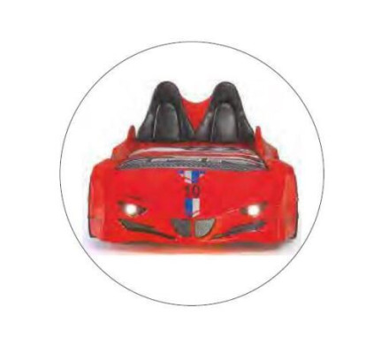 Car bed Childrens room Racing car Auto Bed Mattress Childrens bed Beds Furniture new