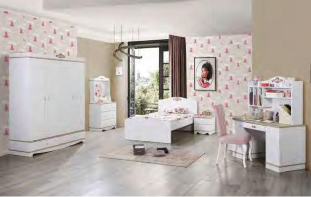 Childrens room youth room design bedroom luxury complete set 5 pieces