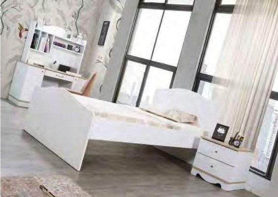 Modern Desk with Shelves Youth Room Childrens Room Designer Furniture Luxury