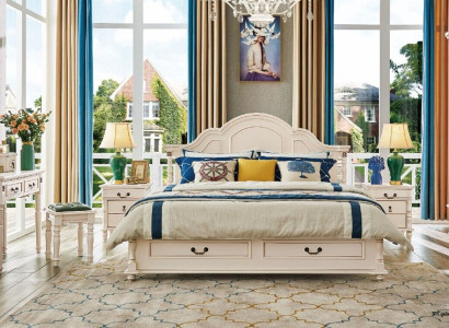 Double Hotel Beds Bedroom 180x200 cm Wood Bed Upholstery Design Luxury new