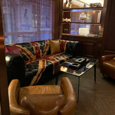 Jack Union Chesterfield Upholstery Sofa Couch 3 Seat Leather Style Luxury Upholstery Couch